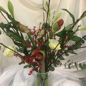 Boeket December Knaller €29,99 Scheerhoorn Bloemen Leek